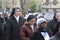 Procession with the relic of Saint Pope John Paul II