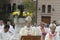 Procession with the relic of Saint Pope John Paul II