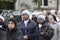 Procession with the relic of Saint Pope John Paul II