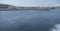 Procida. Coastline. View from the boat.