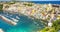 Procida island near the city of Naples time lapse, Italy.