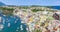 Procida island near Naples 4K time lapse, Italy.