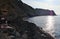 Procida â€“ Turiste sulle Rocce del Faro di Punta del Pioppeto