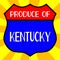 Produce Of Kentucky Shield