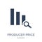 Producer price index icon. Trendy flat vector Producer price ind