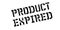 Product Expired rubber stamp