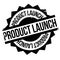 Product Launch rubber stamp