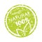 Product natural, rubber stamp, warranty eco food