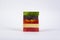 Product photograph of colourful natural soaps