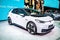 Production car Volkswagen VW ID.3 electric car ID, IAA, MEB platform, first model of I.D. Series, 2020 model year from VW