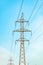 Production of fuel and electricity.Electrical networks with wires and transformers at sunset.Power transmission lines and from the