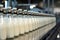 Production line milk bottle manufacture technology industrial factory drink metal