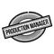 Production Manager rubber stamp