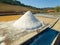 Production of Salt by Evaporation Saline