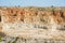 Production of stone at a forsaken quarry