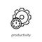 Productivity icon from collection.