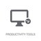 productivity Tools icon. Trendy productivity Tools logo concept