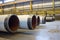 Products pipe rolling plant, large diameter pipelines