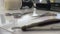 Professional barbers equipment in close-up