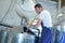 professional breadmaking making bread