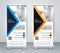 Professional business rollup banner standee design