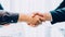 Professional cooperation business partners deal