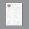 Professional curriculum vitae template for women.