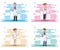 Professional doctors staff avatars characters