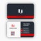 Professional elegant Modern business card design template