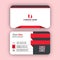 Professional elegent modern business card design template