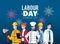 Professional employers to labour day holiday