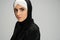 professional headshot of muslim businesswoman in