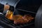 Professional kitchen appliance meat bbq smoker