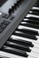 Professional midi keyboard synthesizer