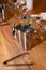 Professional Mixology Tools on a Wooden Bar