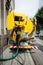 Professional modern yellow sewage sewerage truck