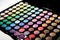 Professional multicolor eyeshadow pale