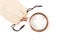 Professional retro style magnifying glass loupe