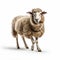 Professional Sheep Photo: Full Body, In Movement, 8k Uhd, Realistic