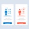 Professional Skills, Skills, Jobs kills, Professional Ability  Blue and Red Download and Buy Now web Widget Card Template