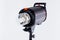 Professional studio strobe photo flash light.