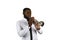 Professional trumpet player.