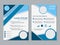 Professional two-sided vector booklet design