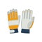 Professional work gloves. Protective gloves for builders and workers.