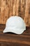 Professionally designed, the mockup features a white blank hat arranged with a simple and tidy style, ready for various creative