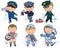 Professions kids set 1