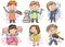 Professions kids set 2