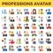 Professions and occupation avatar