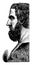 Profile Bust of Herodotus, vintage illustration