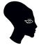 Profile of a girl with an elongated skull in the Egyptian style. Sign, silhouette